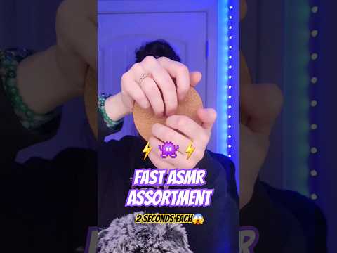✌🏻 2 SECONDS each trigger// Fast Asmr Assortment ⚡️👾⚡️