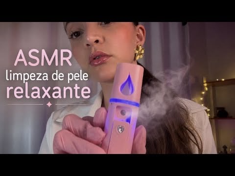 ASMR: LIMPEZA DE PELE | SPA Relaxante, removendo seus cravinhos ✨
