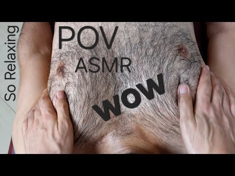 POV ASMR Sleep Massage 🌙 Relaxing Neck, Chest & Navel Massage Healing Therapy for Deep Sleep