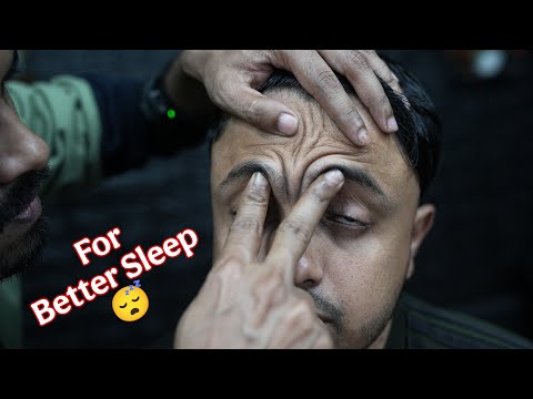 Barber Massage: Unwind & Rejuvenate with Every Stroke | ASMR Tapping & Scratching Therapy For Sleep