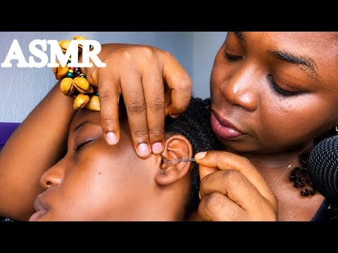 ASMR✨Bobby Pin Ear Cleaning, Face Pimple Pops Plus Shampoo Hair Wash