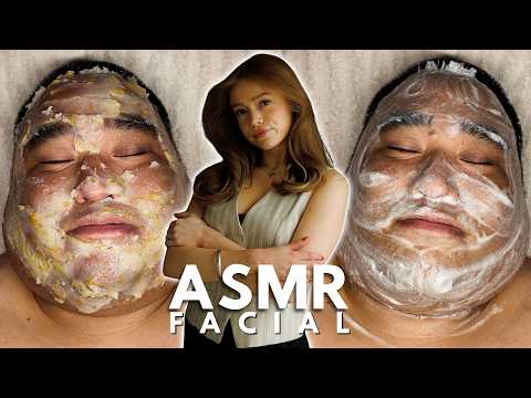 Relaxing ASMR Spa Facial for Sleep 😴 (4K)