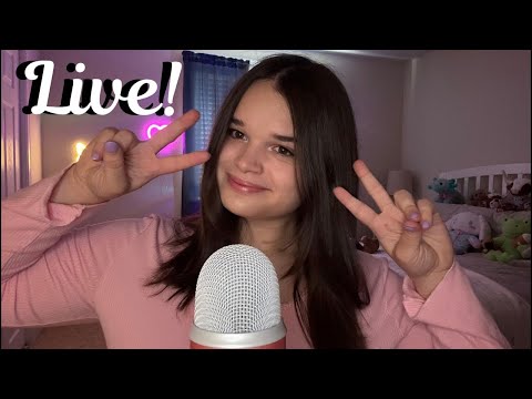 ASMR Lets Do Your FAV Triggers Live!