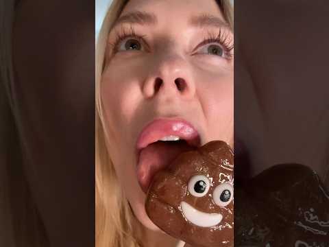 Would You Try A Poo Lollipop? 🙈💩🍭 #asmr