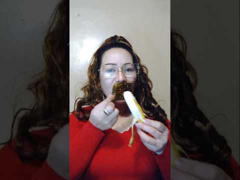 BANANA & SEAWEED #shortsfeed #mukbang #viral #everyone #asmr #eatingshow #foodie #food #funny