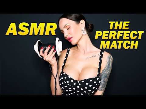 ASMR The perfect MATCH 👄💥 Whispering deep in your ears until you fall asleep