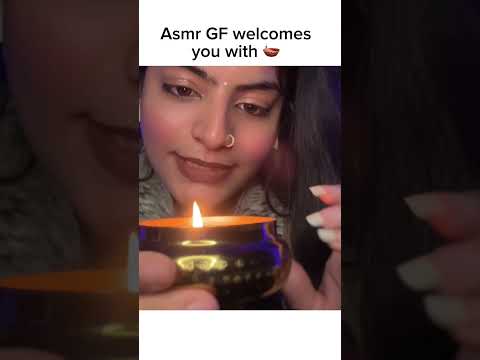 ASMR your girlfriend is here #viral #relaxing #asmr