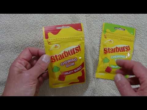 ASMR - StarBurst Chewing Gum - Australian Accent - Chewing Gum & Describing Gum in a Quiet Whisper