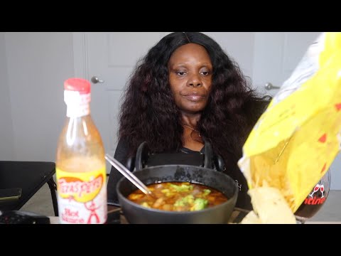 Eat Dinner With Me ASMR Eating Sounds