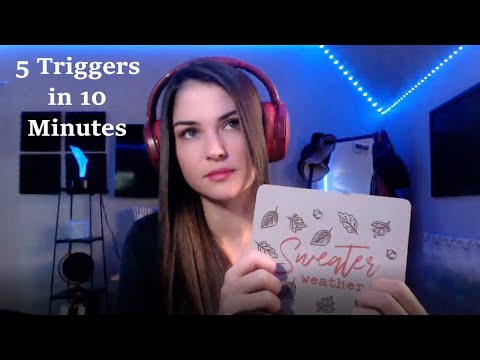 ASMR [5 Triggers in 10 Minutes] | No Talking