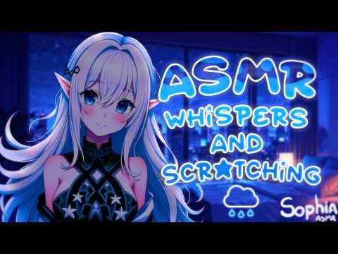 ASMR Whispers and Scratching Your Ears