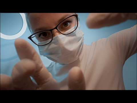 ASMR - Latex Gloves Face Touching | Face Exam, Glove Sounds [No Talking]