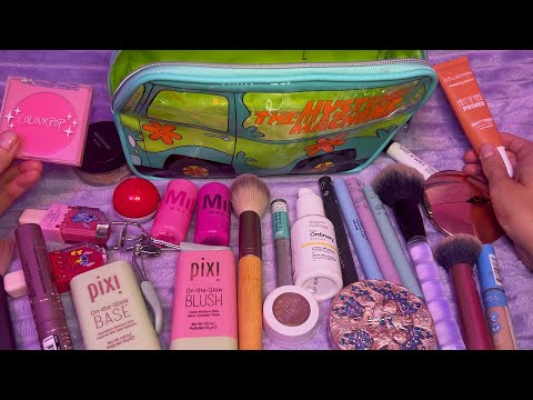 ASMR Makeup Bag Show and Tell (Whispered)