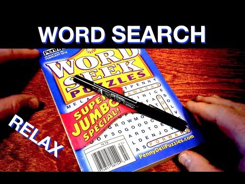 Rainy Night Word Search Puzzle - Rain Sounds