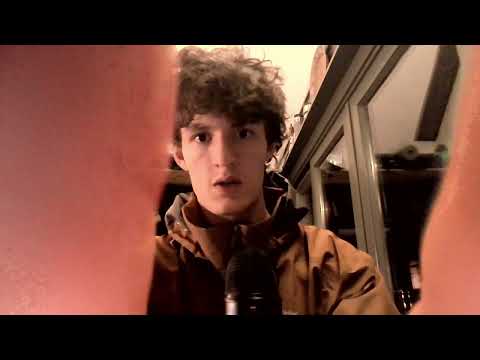 ASMR Hand Movements with Raincoat(visual ASMR + soothing talking)
