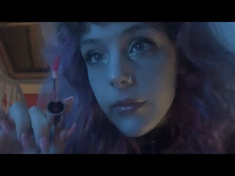 💤CHAOTIC ASMR: Personal attention, spit painting, breathy whispers, stuttering + MORE!💤