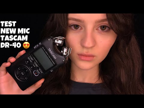ASMR ITA 🇮🇹 NEW Mic Test 🤗 Triggers & Tingles FOR YOU 😍 || АСМР Тест НОВОГО Микро 🤗