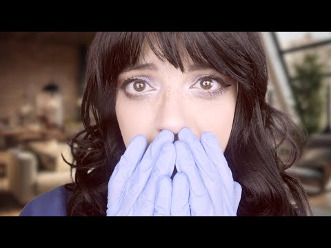 ASMR | Student Performs Cranial Nerve Exam (Super Nervous)