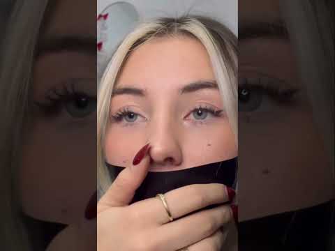 Shhh! This Secret's Too Good  Watch Til The End! #asmr #mouth #mouthsounds #mouthwhisper  #relax