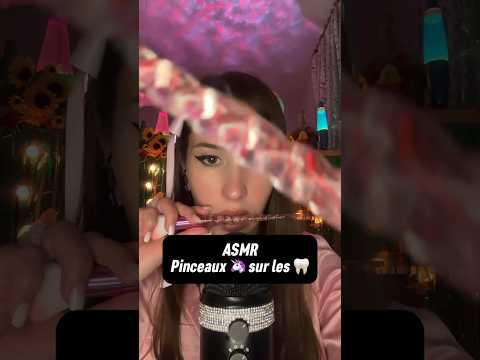 Je sacrifie mes dents pour faire du bon asmr 🤡 #asmr #asmrtrigger #relax