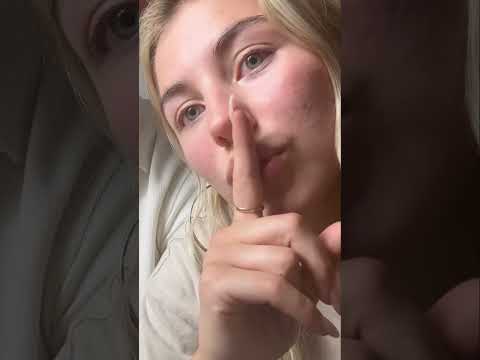 Shhh!Sei leise! Dieses TikTok Video wird dich verrückt machen!#asmr #relax #triggersforsleep #sleep