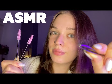 ASMR | сделаю тебе реснички | звуки рта