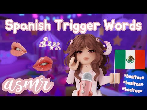 ꒰ Roblox ASMR 🎀 ꒱ Relaxing Trigger Words En Español (Subtitles) 🇲🇽💭 𝜗𝜚 ˎˊ˗