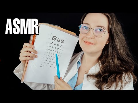 ASMR - CRANIAL NERVE EXAM ROLEPLAY - german/deutsch