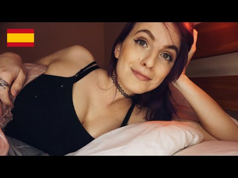 Tu Novia te  da Mimos Para Dormir Y Duerme Contigo ¦ ASMR ESPAÑOL ¦ Face Touching