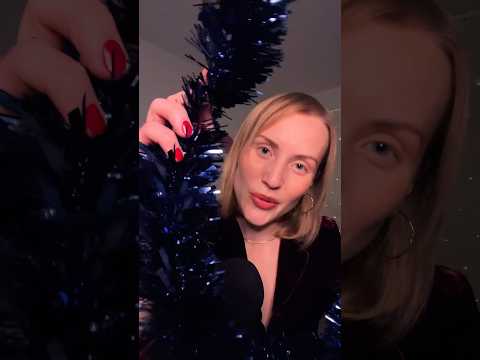 Brushing Christmas Energy On You #asmr #asmrtriggers #asmrbrush