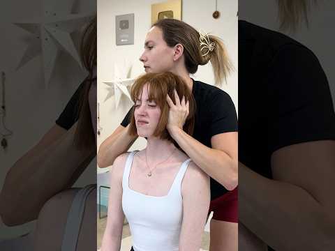 Instant Head Pressure Relief - ASMR Migraine Relaxation #asmr #chiropractor