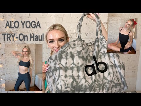 ASMR 🤫 ALO YOGA 🧘‍♀️Try-On Haul 🧘‍♀️ Yoga Pants | Remi Reagan