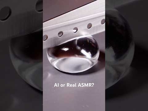 AI or Real ASMR? (The answer is on the video and on my channel) ❤️