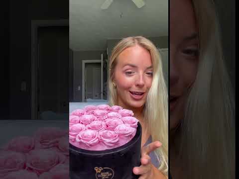 The most beautiful bouquet from Rose Forever NY 🌹 thank you so much! #asmr #roseforever #roses