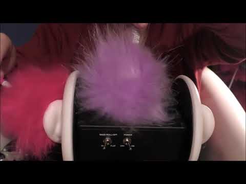 Asmr - It's sooooo FLUFFY!! 3Dio Brain Melting Sounds !! Fall asleep in under 15 mins!!