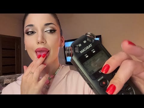 ASMR Tascam Spit Painting 🎨 Personal Attention & Tingles