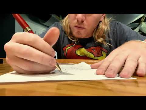 1 Minute ASMR | Drawing You ✍️