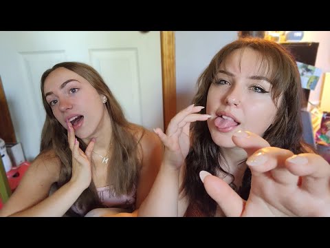 ASMR- Teaching My Sis Different Asmr Triggers!