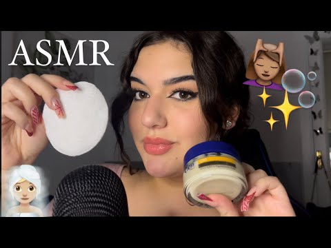 ASMR |  CHARLAMOS MIENTRAS ME DESMAQUILLO ❤️✨🌝