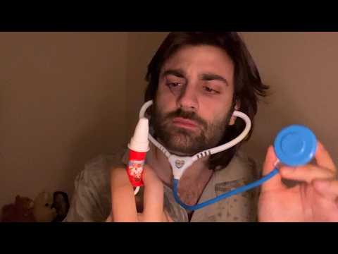 ASMR doc comforts you after an accident