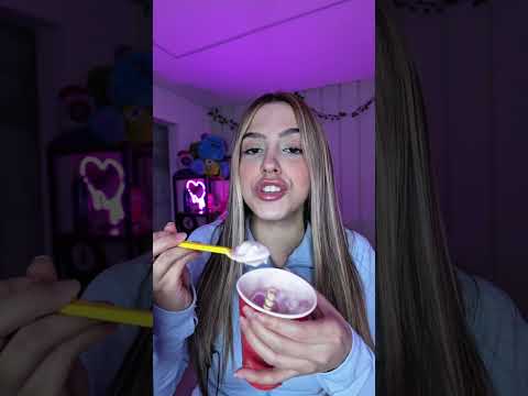 ASMR PROVANDO SOBREMESA DA HELLO KITTY NOVA DO MEQUI