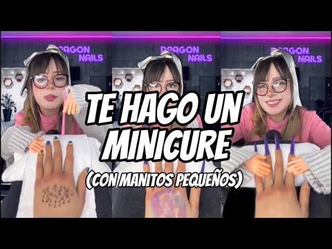 ASMR- Te hago Manicure con mis manos chiquitas #asmr #asmrroleplay #manicure