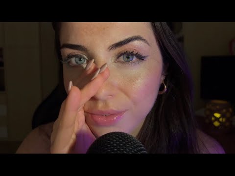 ASMR UP-CLOSE: Slow, sensitive, crispy mouth sounds 🤍