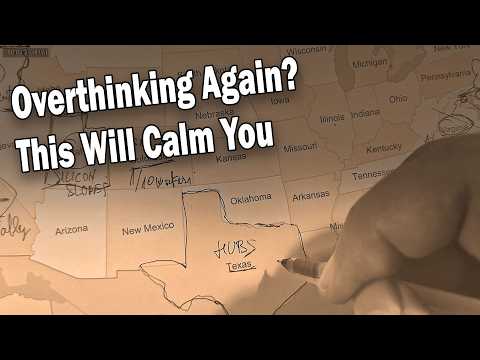 ASMR for Overthinkers: America’s Most Creative States (Soft Spoken Map + whispering