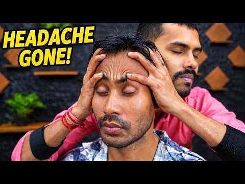 ASMR Deep Relaxing Head Massage with Ear, Neck & Forehead Massage for Instant Sleep & Stress Relief