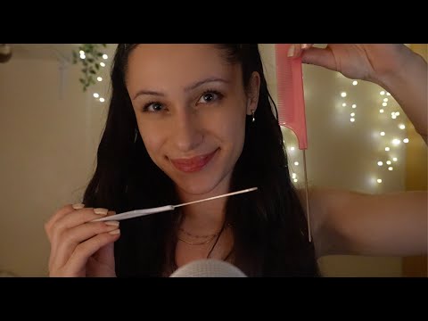 ASMR - cutesy wlw girl fixes your hair parting ❤︎⁠ whispers and soft spoken #wlw
