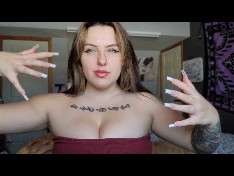 ASMR- Lofi FAST Camera Tapping & NAIL SOUNDS 💖 LONG NAILS 💖