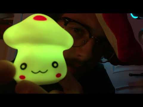 ASMR Advanced Mushroom Light Therapy Roleplay(Mushroom ASMR #2)