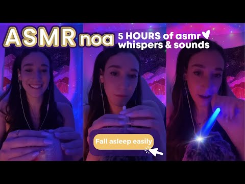 Soothing Sounds & Triggers guaranteed to put you to sleep | 5 HOURS OF ASMR 💕| live #193