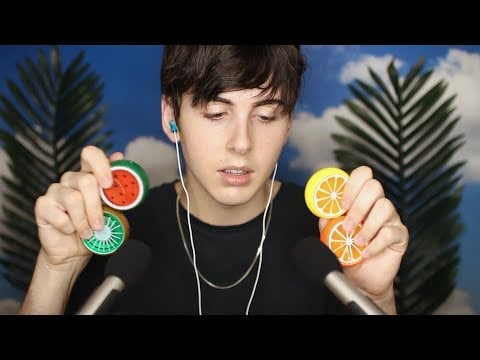 ASMR for SLEEP - FRUIT SLIMES